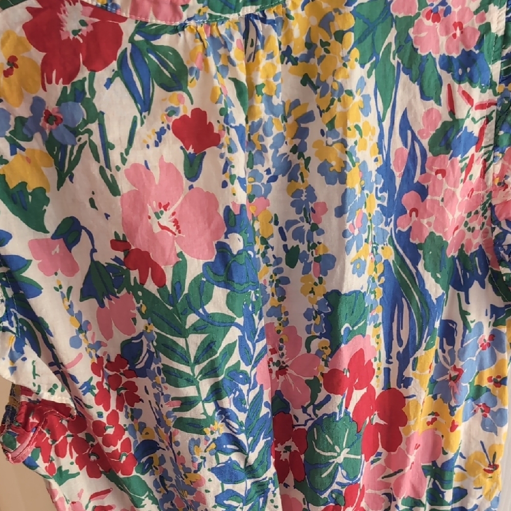 Almost New! Women's Pinch Floral Sundress- Small - Picture 6 of 6